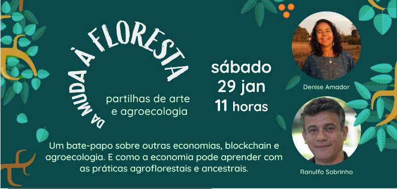 Blockchain e agroecologia guiam papo sábado no “Da Muda à Floresta”