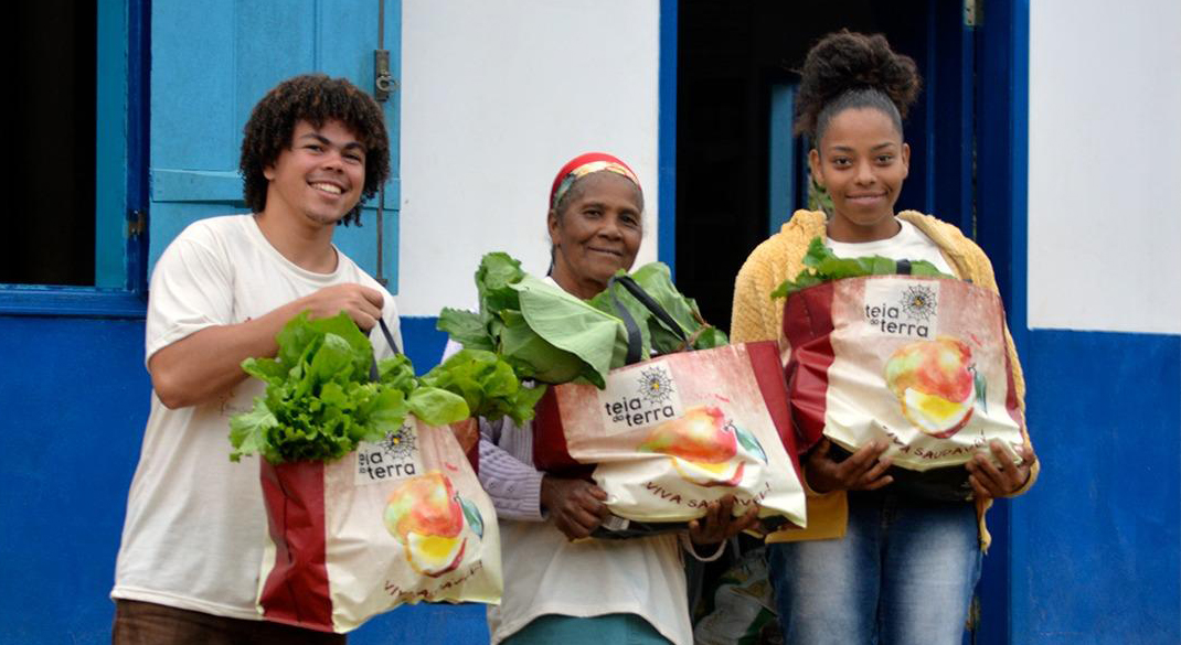 Parceria entre Teia da Terra e produtores rurais amplia perspectivas, proporciona inclusão social e segurança alimentar para famílias no Serro